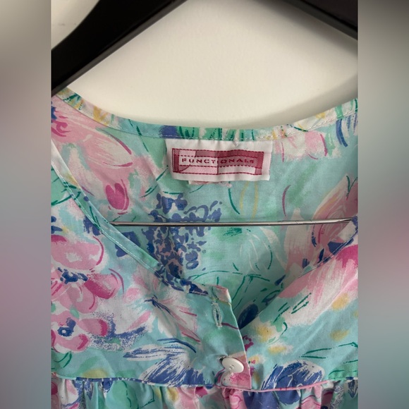 Vintage Floral Nightie DressPastel Cottagecore Summer S/M Lounge to Street Style - Picture 6 of 6